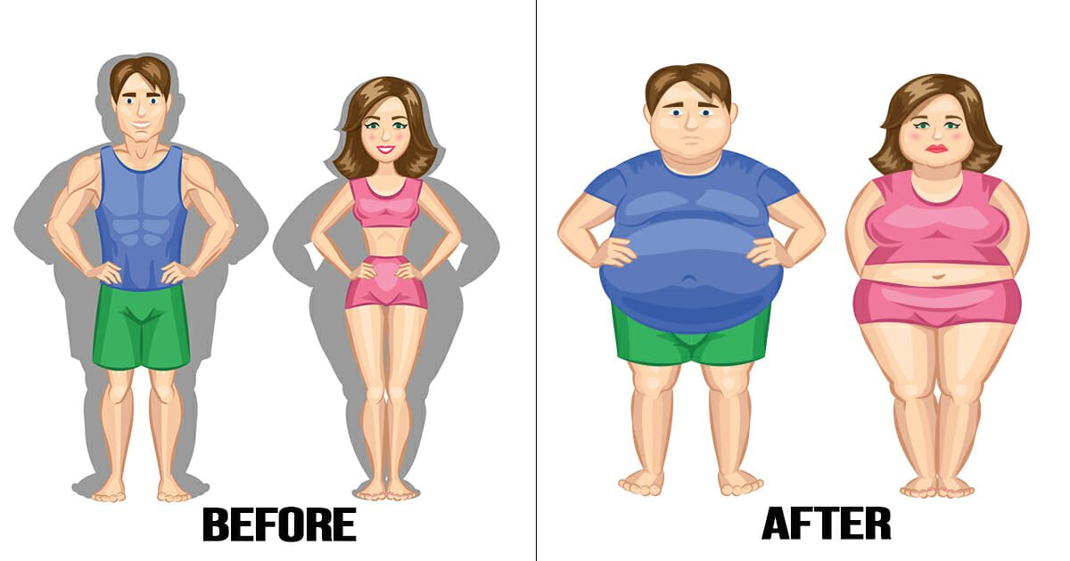 Scientists found couples who really love each other are far more likely to gain weight