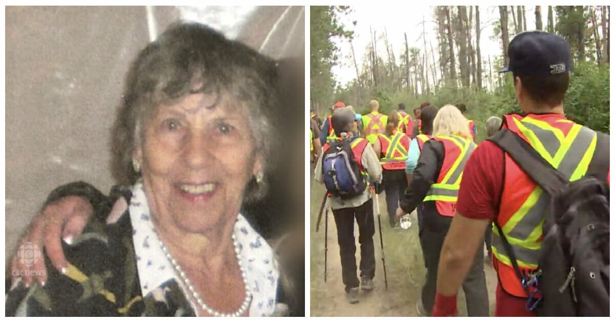 Missing 84-year-old woman finally found in woods, immediately asks for 'a cold beer and a hot tub'