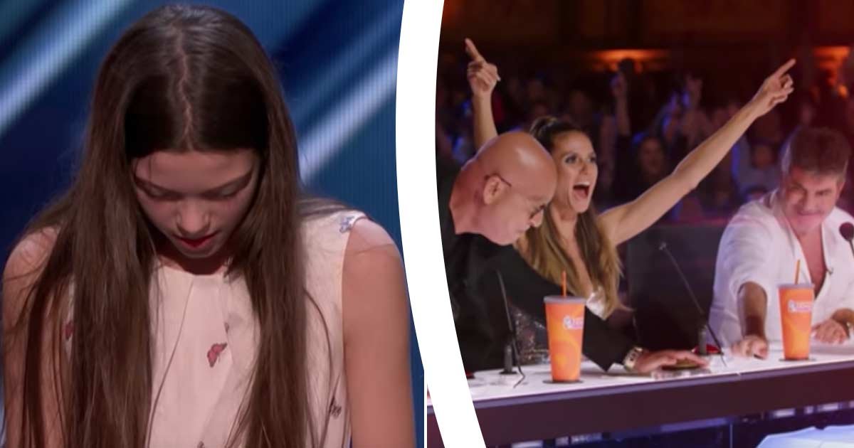 Nervous 13-year-old steps on stage to sing, only for judges to compare her to Janis Joplin