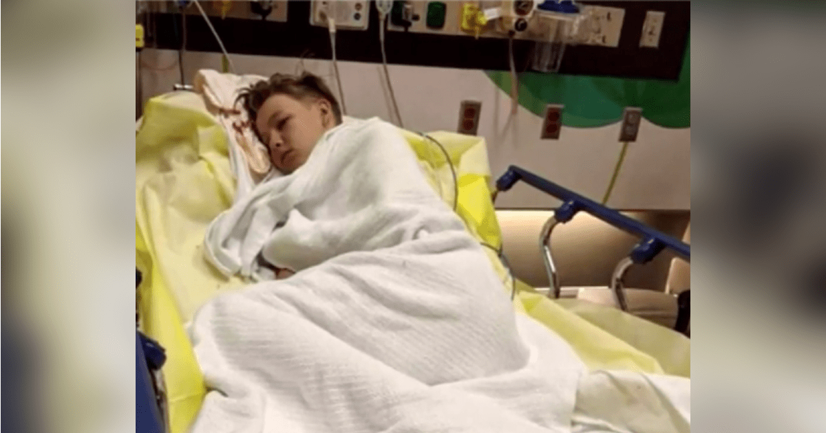 Teen suffers skull fracture after man attacks him for wearing hat during national anthem