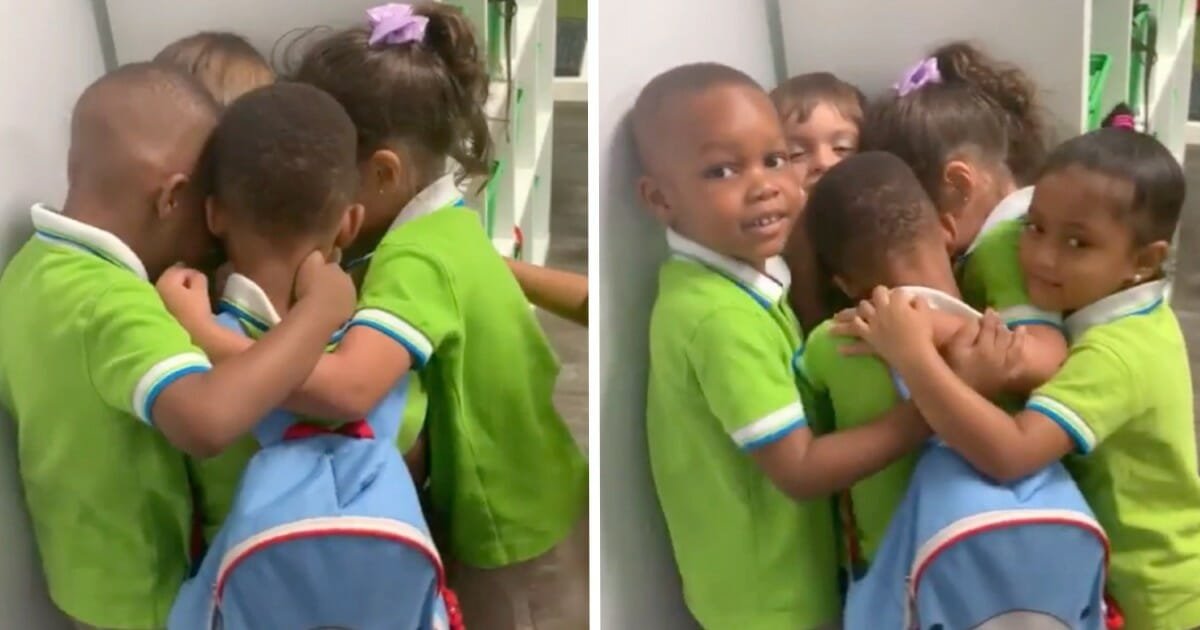 3-year-old who survived Hurricane Dorian received the warmest welcome back from his classmates