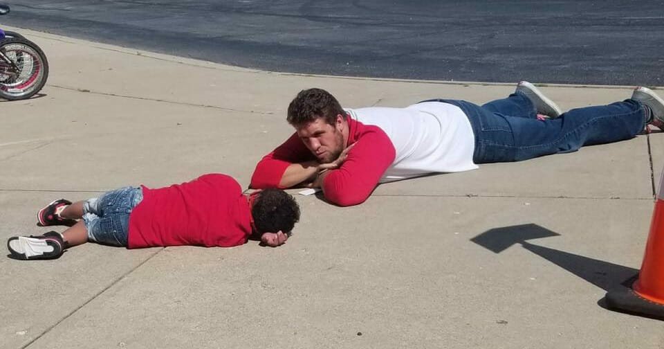 Boy with Down syndrome and autism throws himself on ground in frustration, teacher's response now goes viral