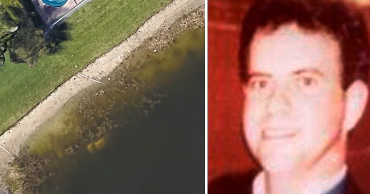 Google Earth search reveals sunken car and remains of man missing for more than 20 years