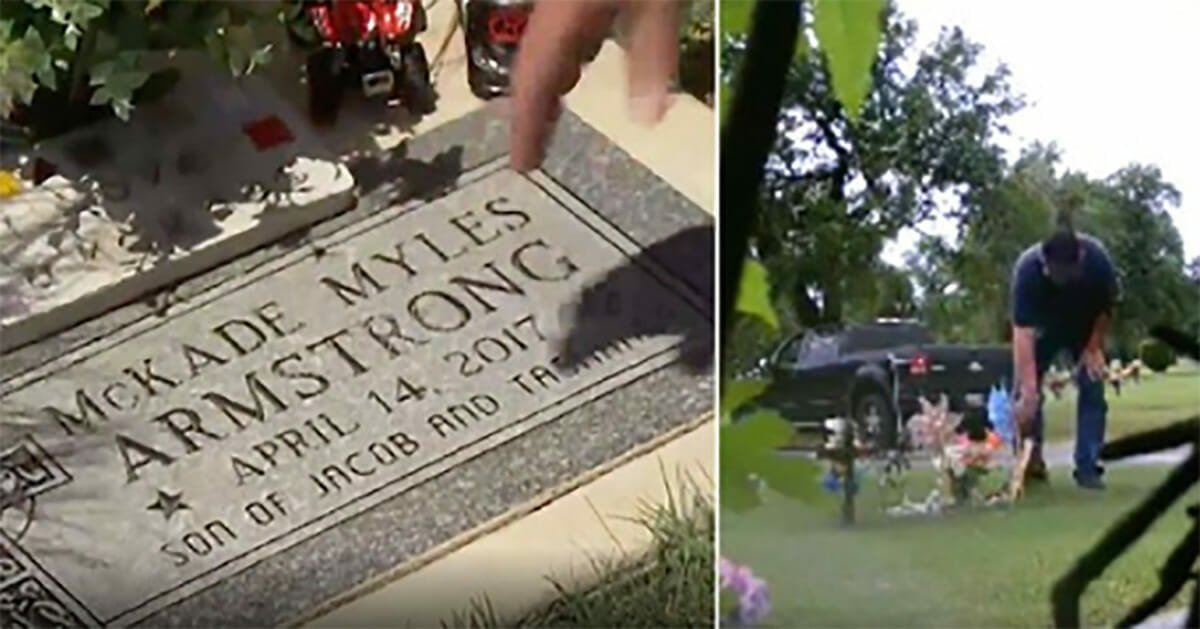 Grieving couple catch old man stealing from their baby's grave, then confront him to find out why
