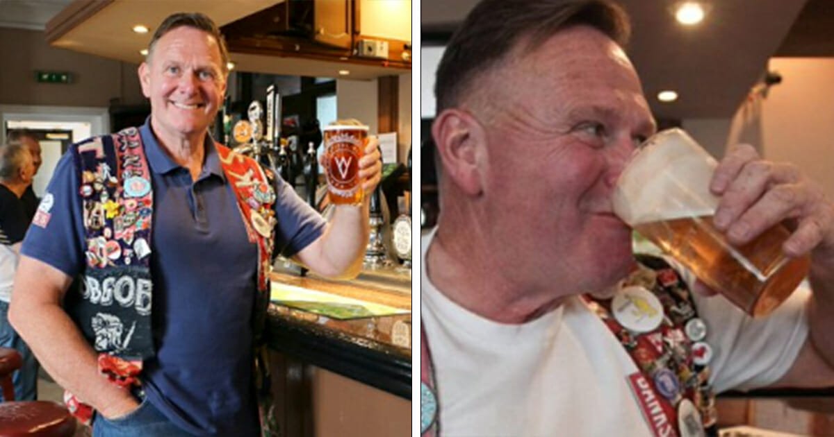 Man celebrates 35-year pub crawl by sinking 50,000th pint of beer – help us pay tribute