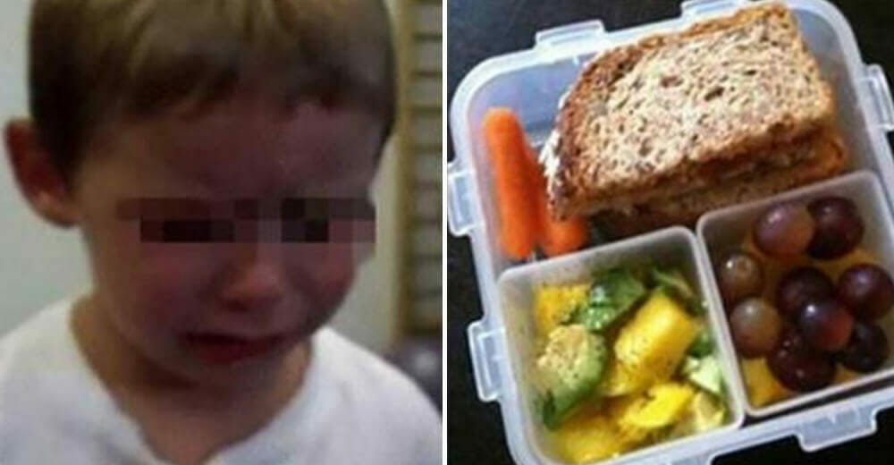 Mom left outraged after teacher throws son's school lunch snack away in front of entire class