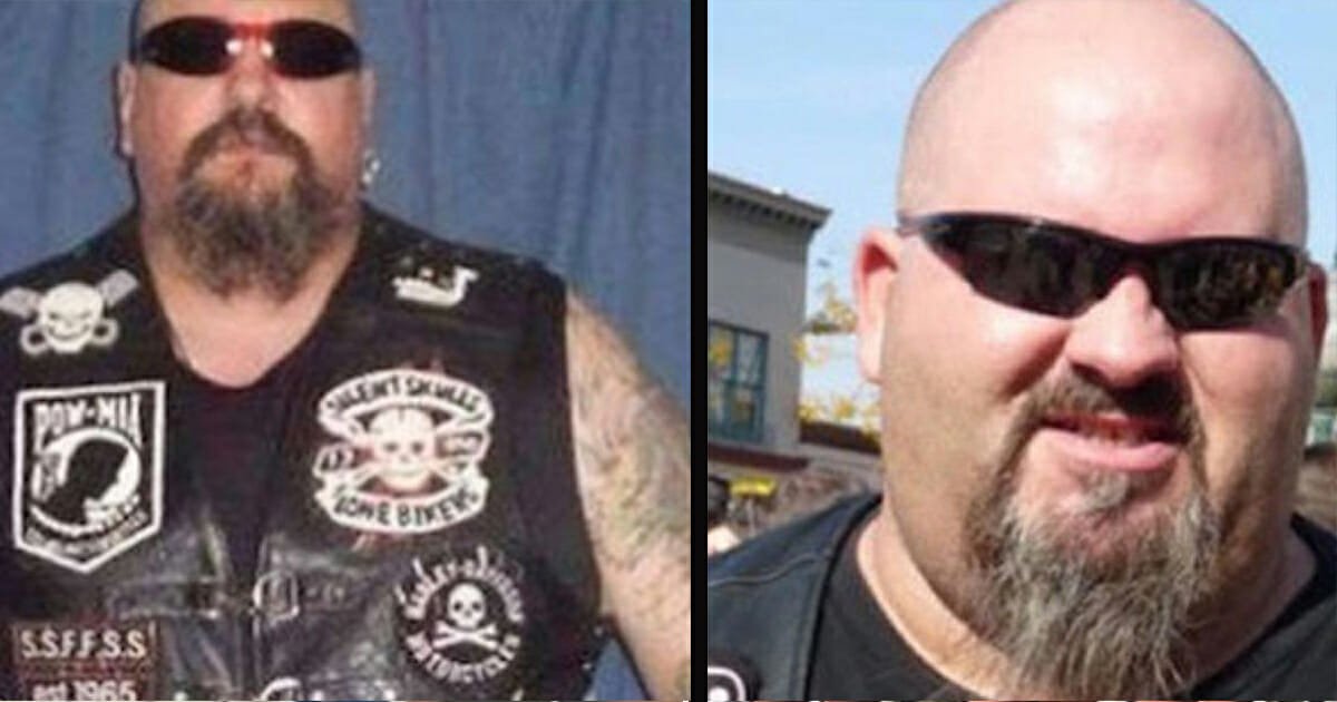 Rude woman at coffee shop calls man "Dirty Biker", so he unveils true self online