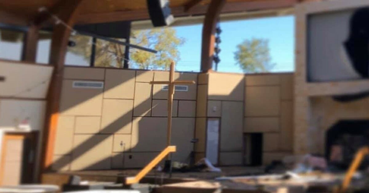 'Cross of Jesus' stands tall and gives hope to community after Dallas tornado rips roof off church