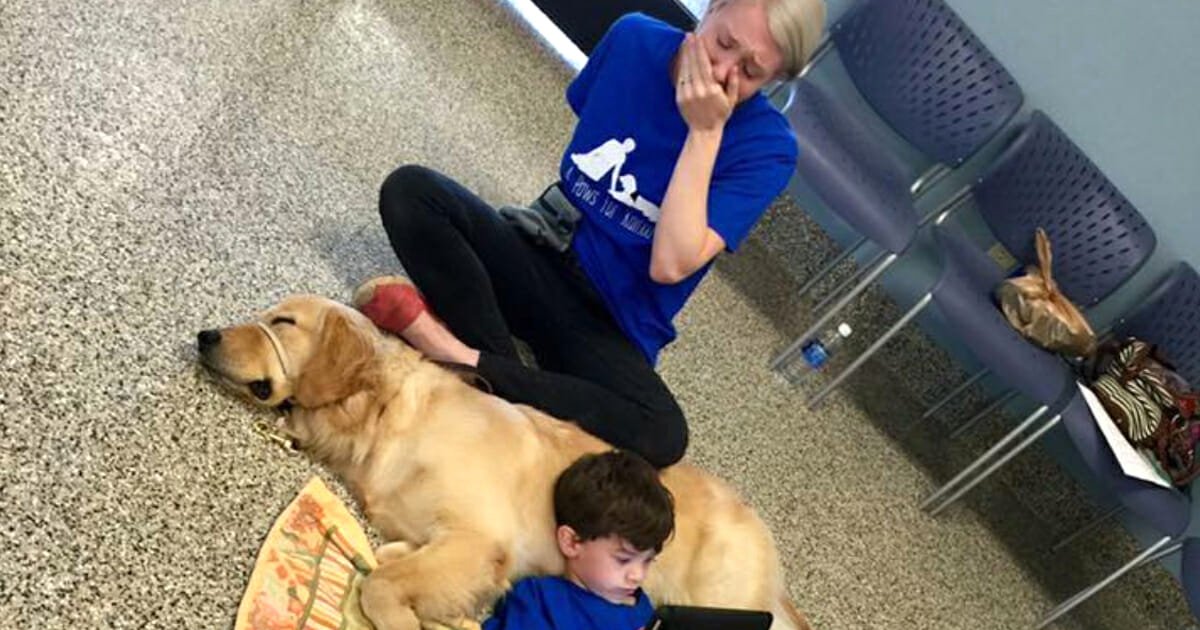 Mom cries tears of joy as her autistic son makes his first ever friend