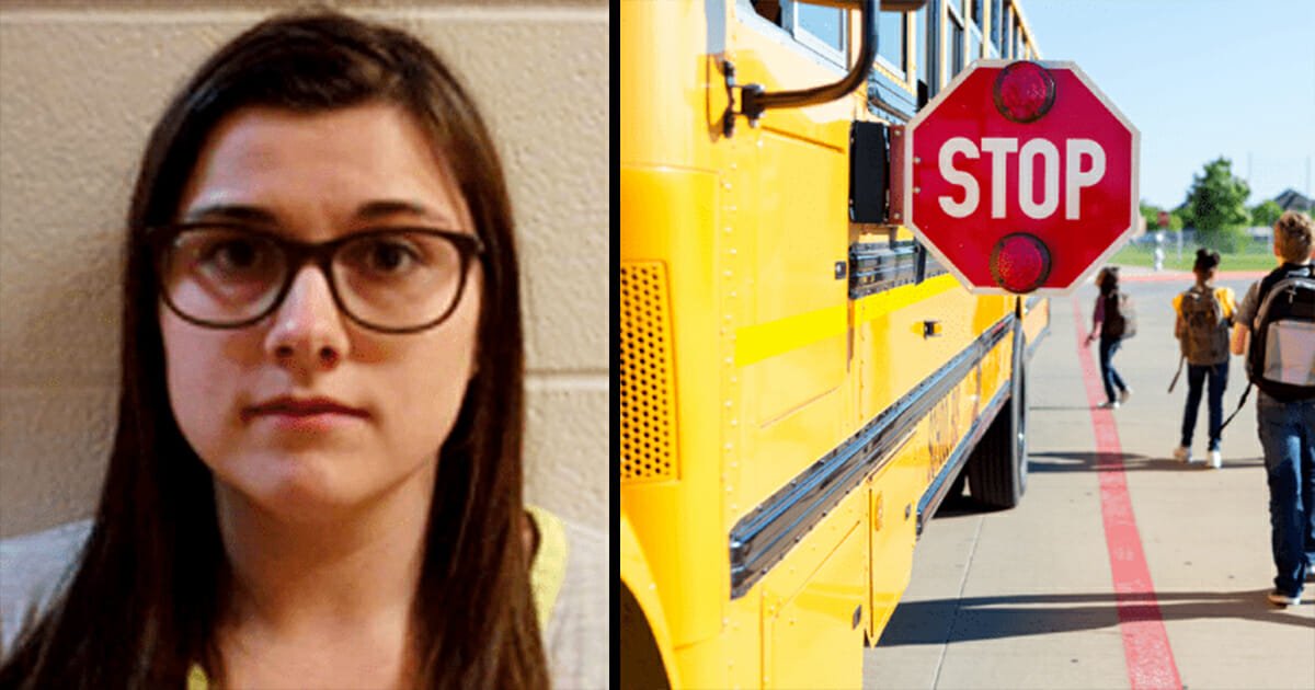 Woman kills 3 children getting onto school bus after ignoring stop sign in pickup truck