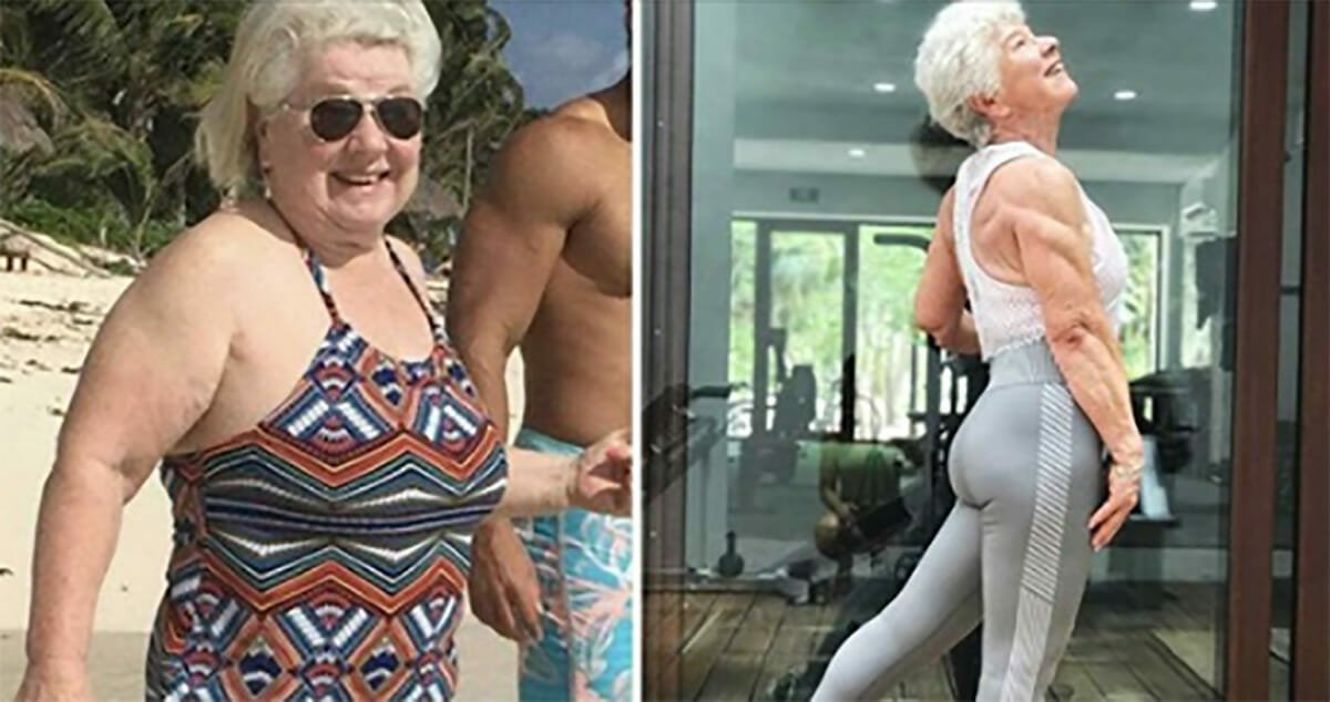 73-year-old grandma's amazing transformation is attracting followers around the world