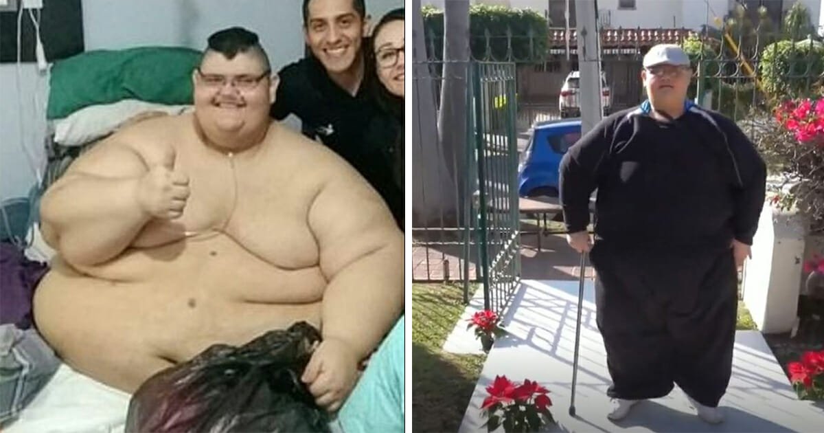 World's fattest man turns life around by losing 728 pounds – can now walk for the first time in 10 years