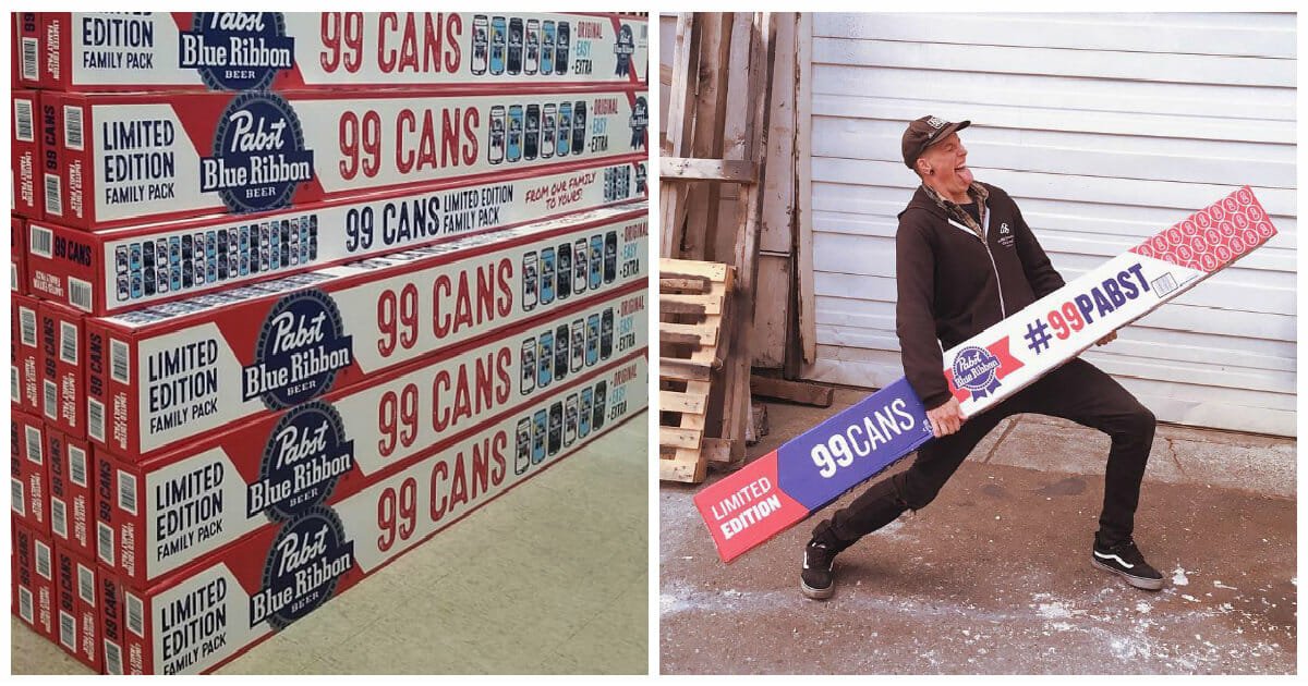 You can now buy a gigantic 99-can case of PBR