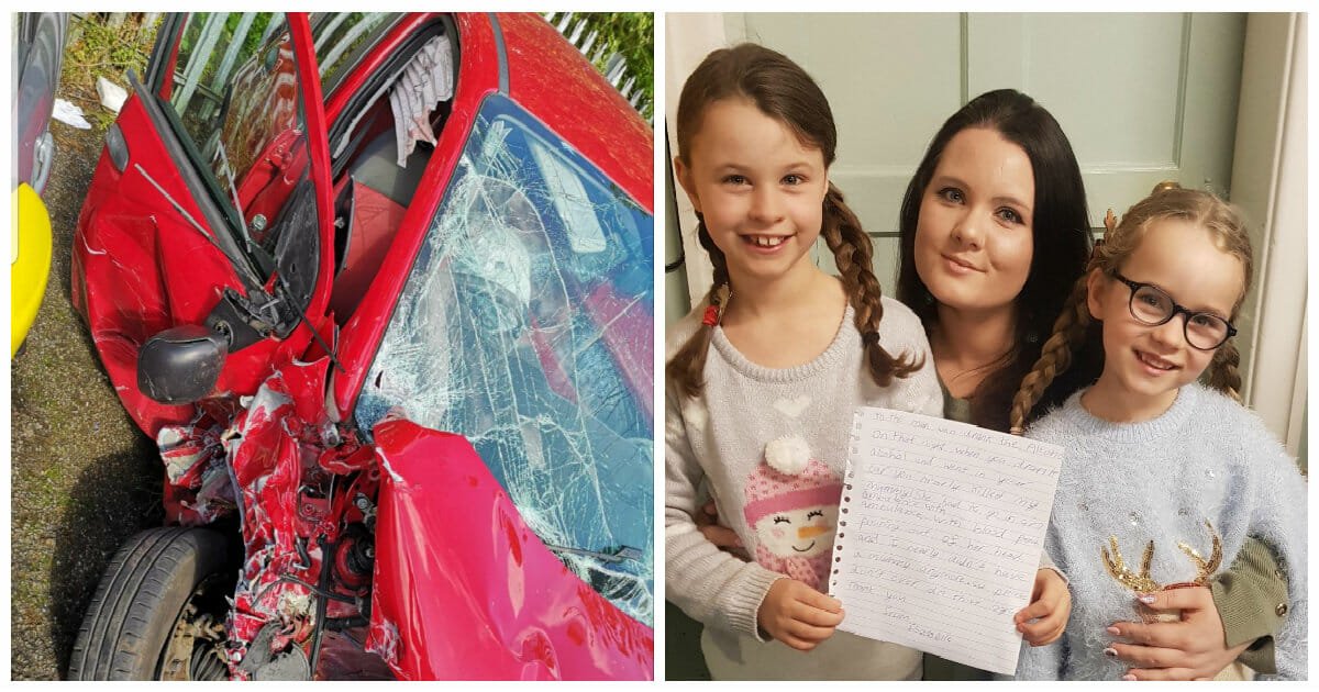 8-year-old writes an important letter to the drunk driver who nearly killed her mom
