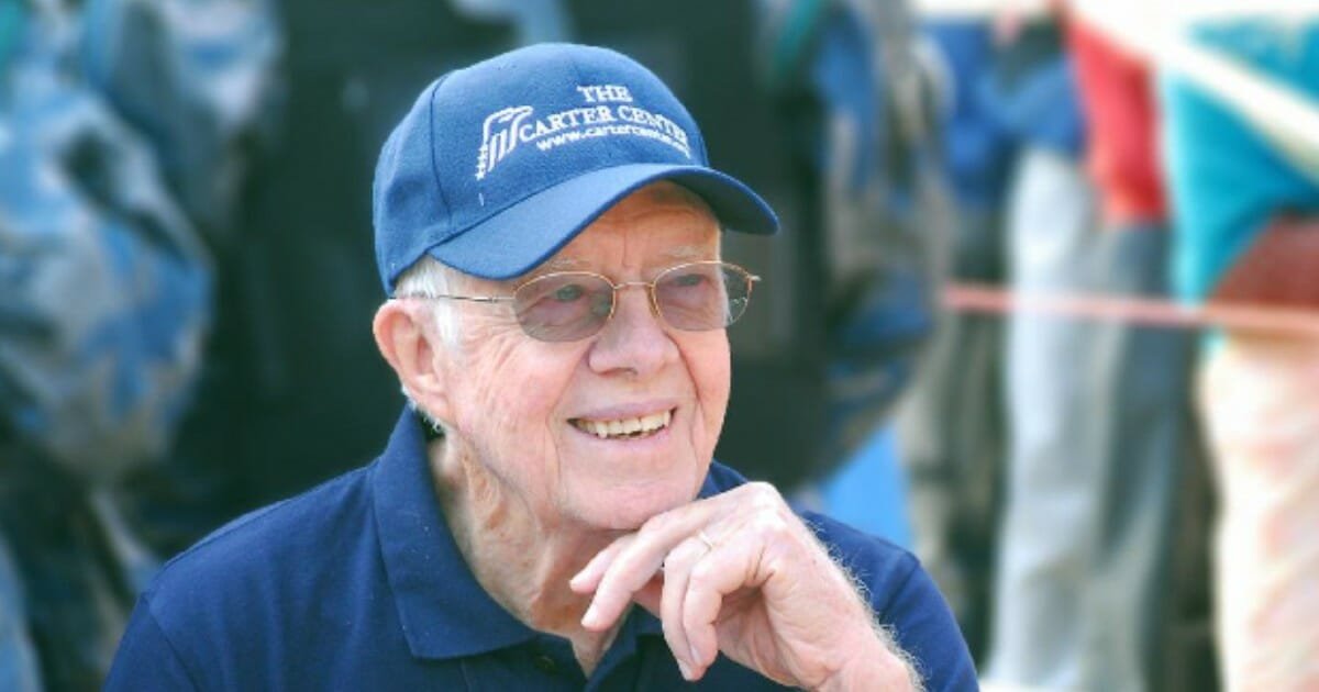 Former President Jimmy Carter hospitalized for urinary tract infection – let's send prayers