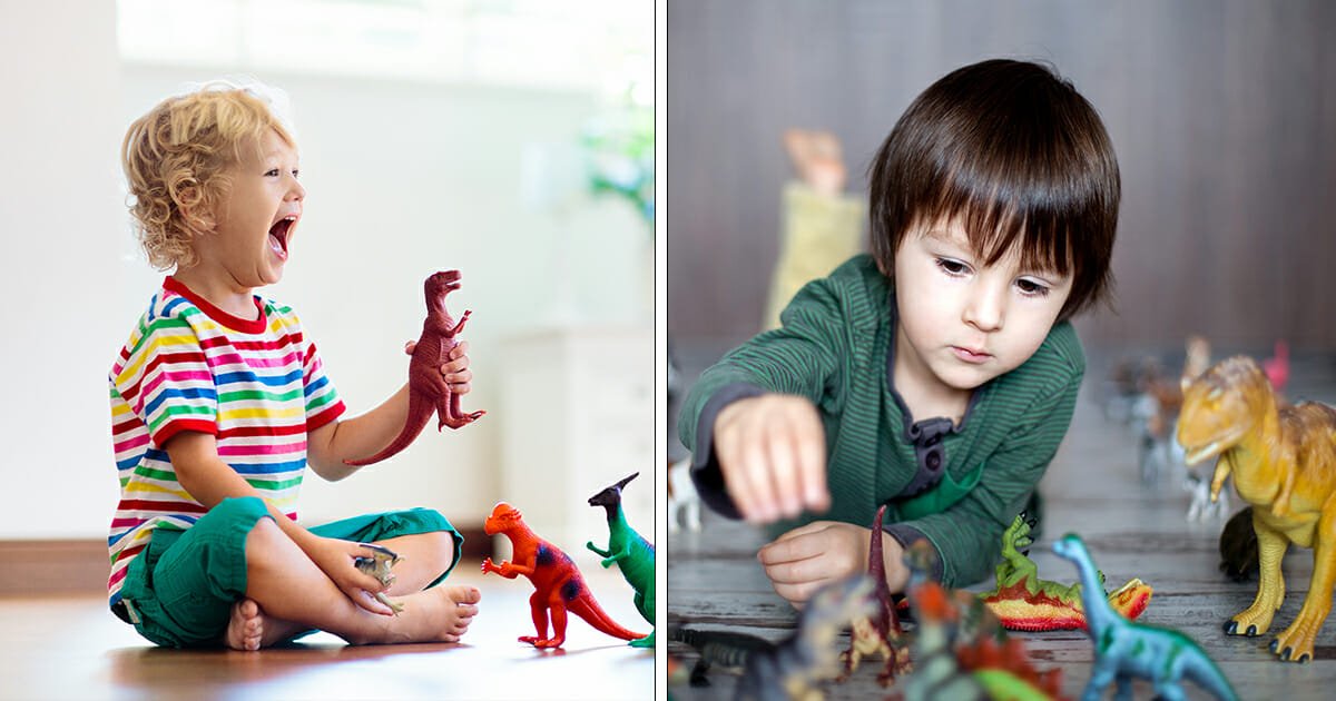 Kids obsessed with dinosaurs can be smarter than those who aren't
