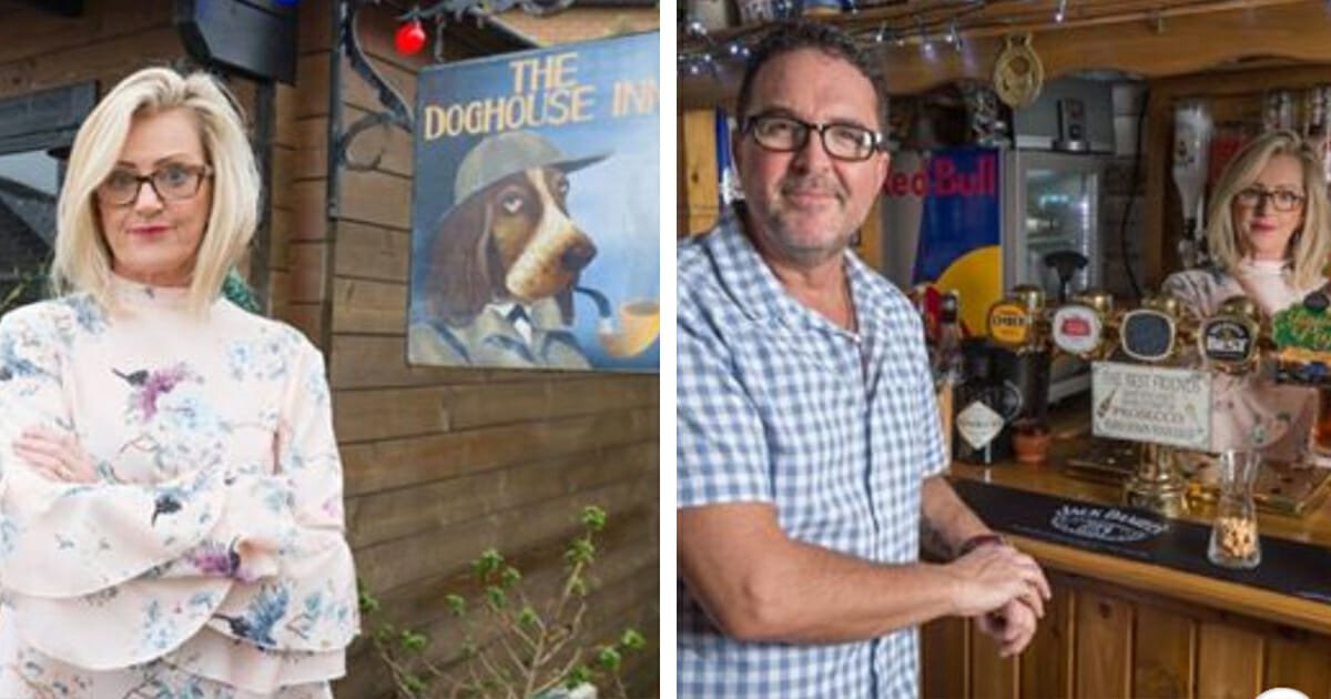 Woman builds pub in backyard to stop husband leaving for beers