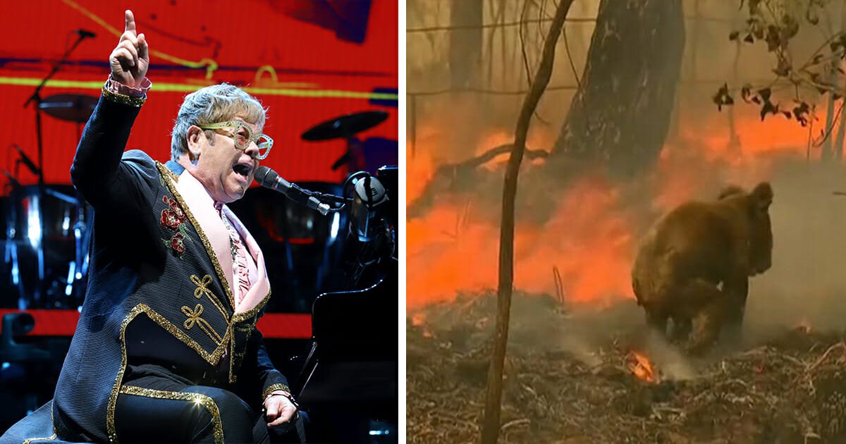 Elton John donates $1 million to Australian bushfire crisis