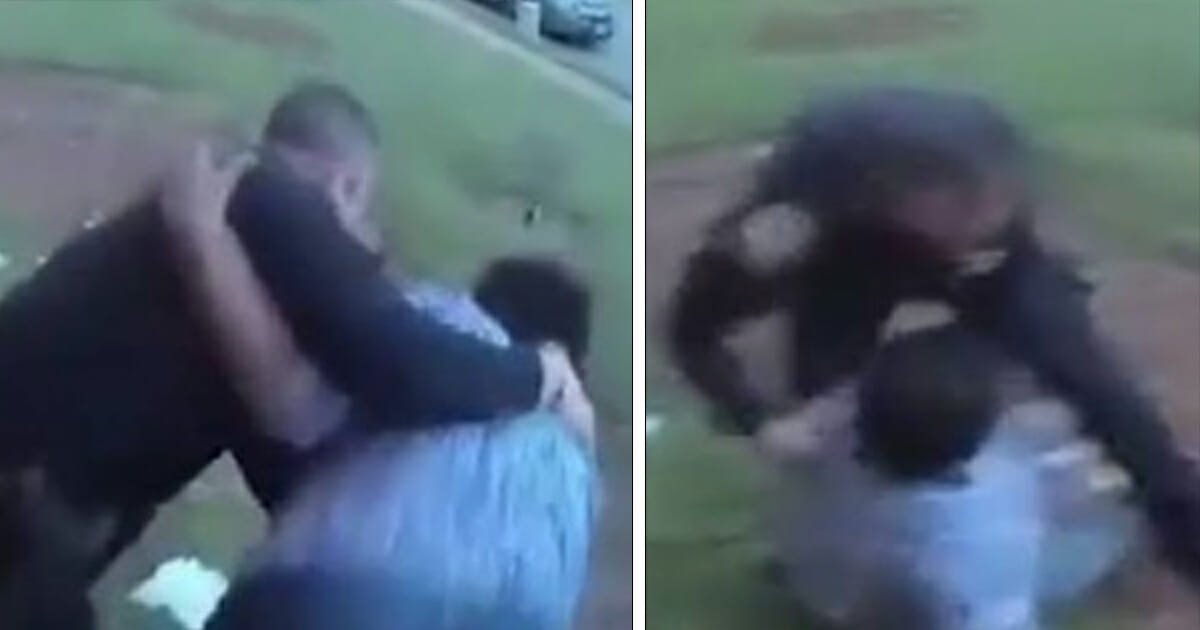 76-year-old grandma bodyslammed to the ground by police officer – investigation now underway