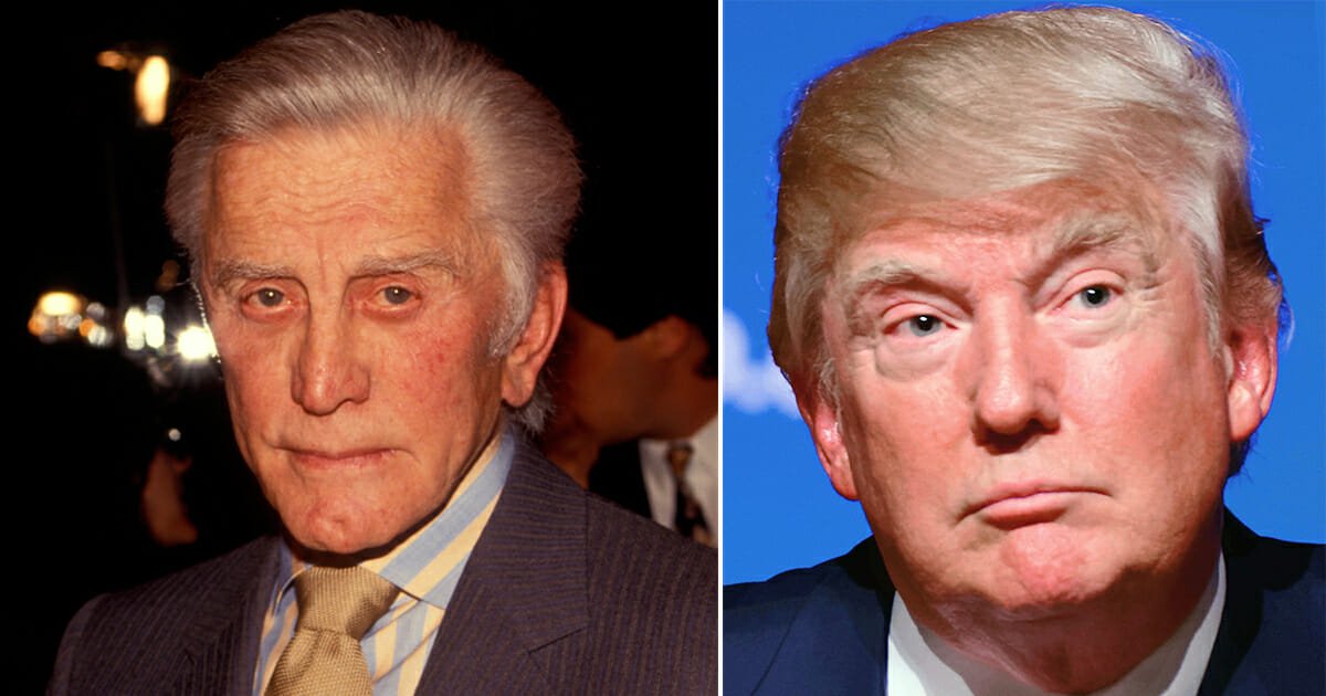 Kirk Douglas's powerful open letter to Donald Trump is being hailed all over the world