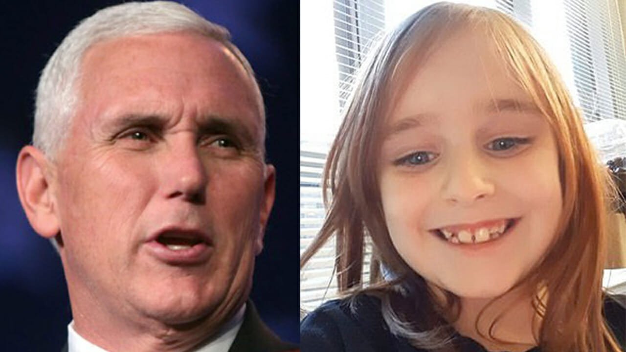 Vice President Mike Pence's emotional reaction after Faye Swetlik's tragic dead: 'Hug your kids today'