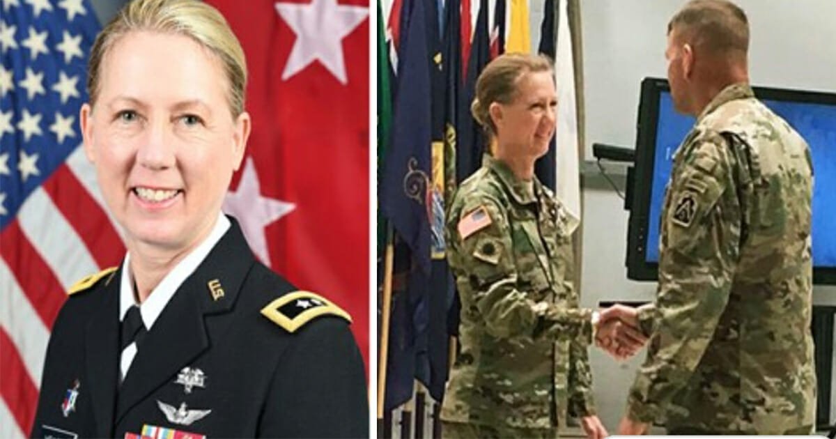 Female Army general becomes first woman infantry division commander since 1917 – let's hear it