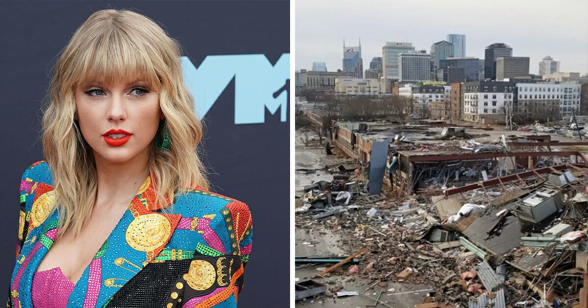 Taylor Swift donates $1 million to Tennessee tornado relief – "Nashville is my home"